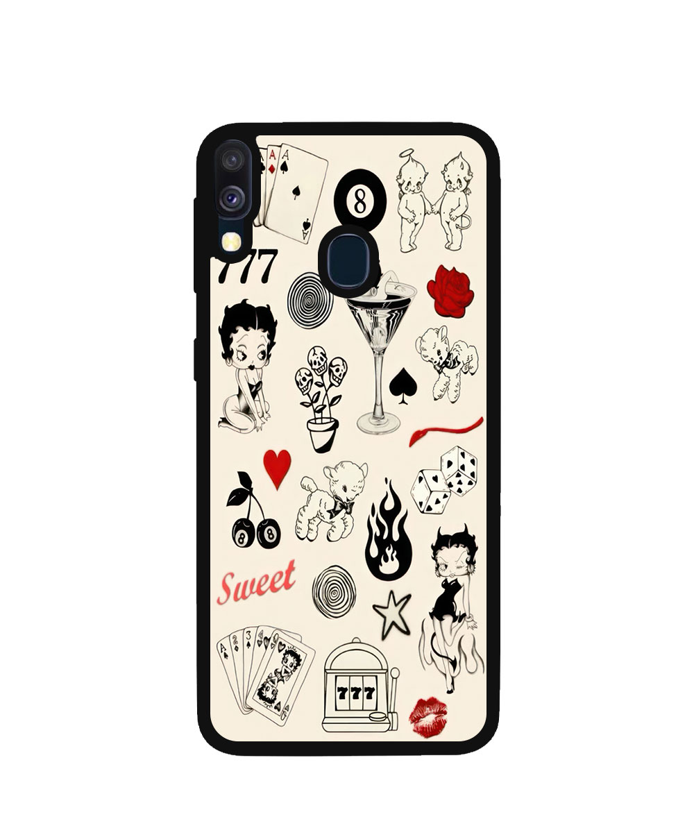 Case / Etui / Pokrowiec / Obudowa na telefon. Wzór: Samsung Galaxy A40