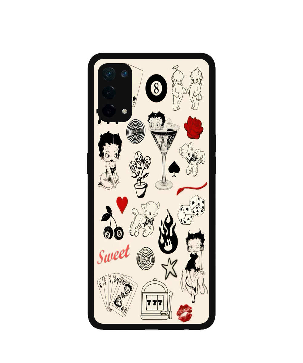 Case / Etui / Pokrowiec / Obudowa na telefon. Wzór: OPPO A74 5G / A93 5G