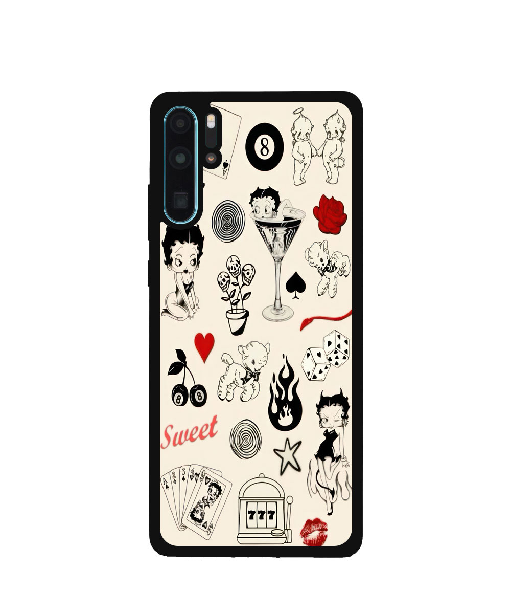 Case / Etui / Pokrowiec / Obudowa na telefon. Wzór: Huawei P30 Pro