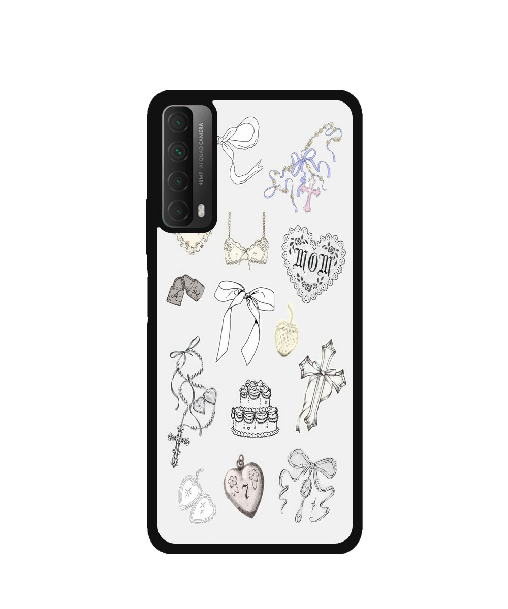 Case / Etui / Pokrowiec / Obudowa na telefon. Wzór: Huawei P Smart 2021 /  Y7a