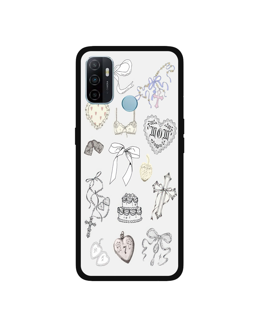 Case / Etui / Pokrowiec / Obudowa na telefon. Wzór: Oppo A53 / A53s / A32