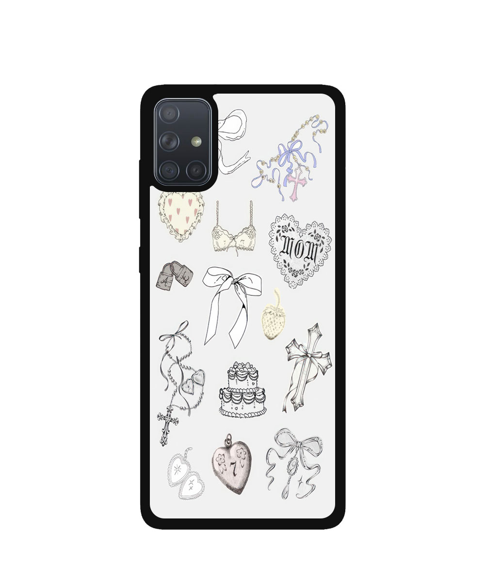 Case / Etui / Pokrowiec / Obudowa na telefon. Wzór: Samsung Galaxy A71