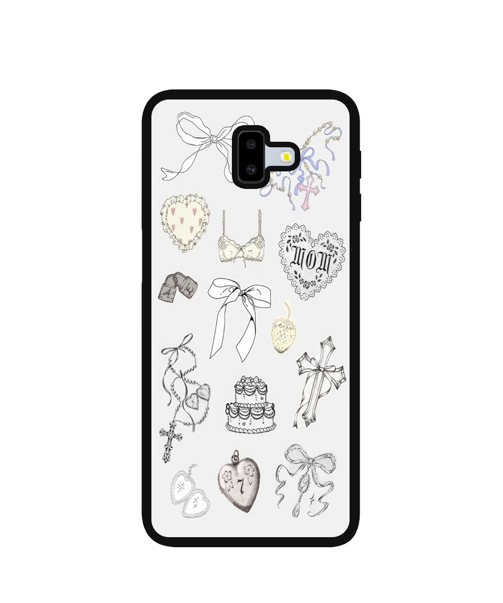 Case / Etui / Pokrowiec / Obudowa na telefon. Wzór: Samsung Galaxy J6+