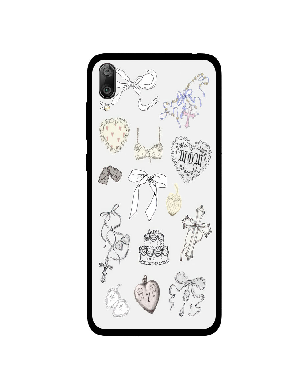 Case / Etui / Pokrowiec / Obudowa na telefon. Wzór: Huawei Y7 PRO 2019