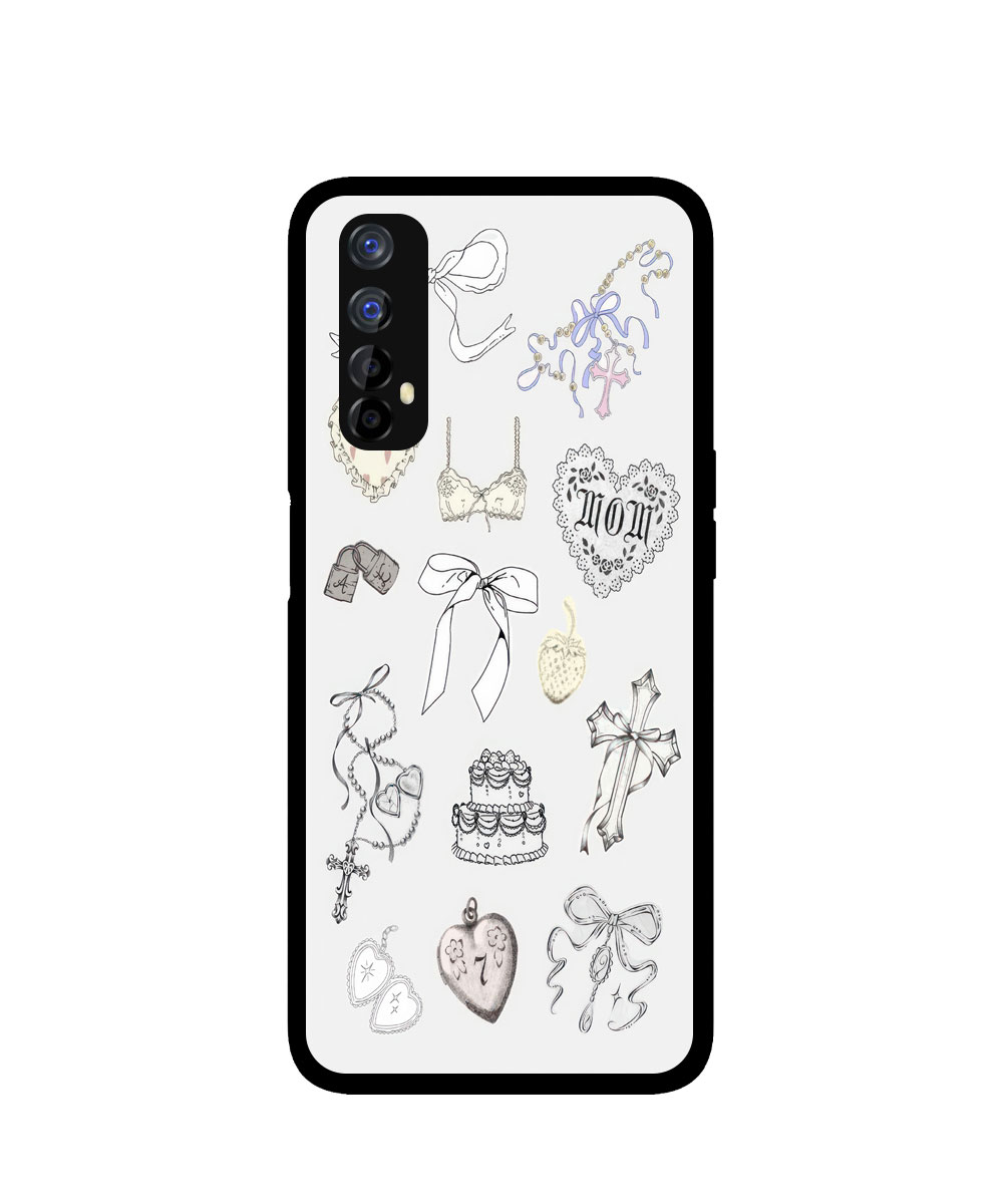 Case / Etui / Pokrowiec / Obudowa na telefon. Wzór: Realme  7