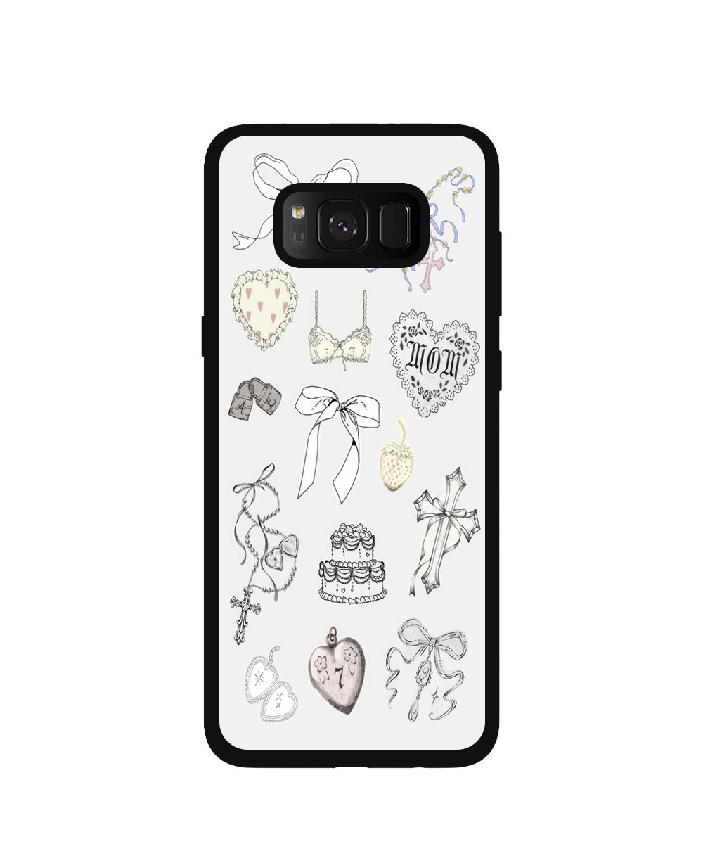 Case / Etui / Pokrowiec / Obudowa na telefon. Wzór: Samsung Galaxy S8