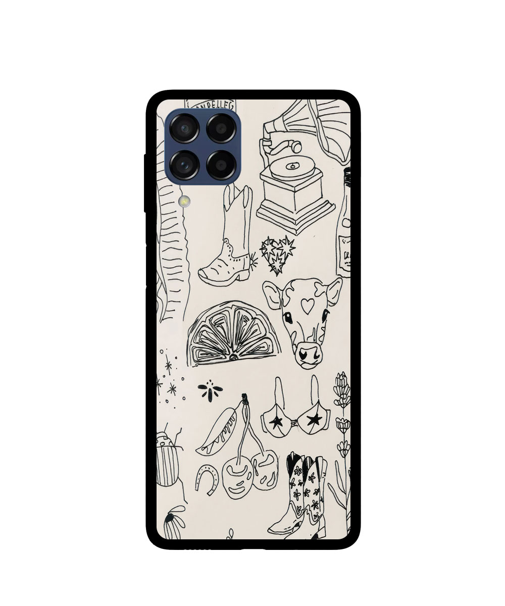 Case / Etui / Pokrowiec / Obudowa na telefon. Wzór: Samsung Galaxy M53