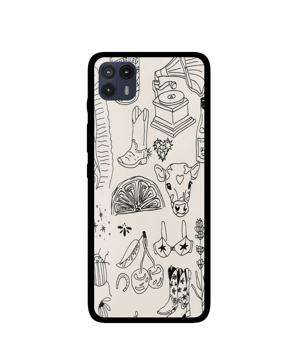 Case / Etui / Pokrowiec / Obudowa na telefon. Wzór: Motorola G50 5G