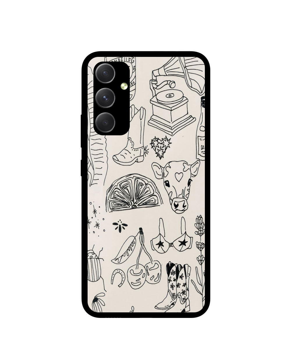 Case / Etui / Pokrowiec / Obudowa na telefon. Wzór: Samsung Galaxy A54