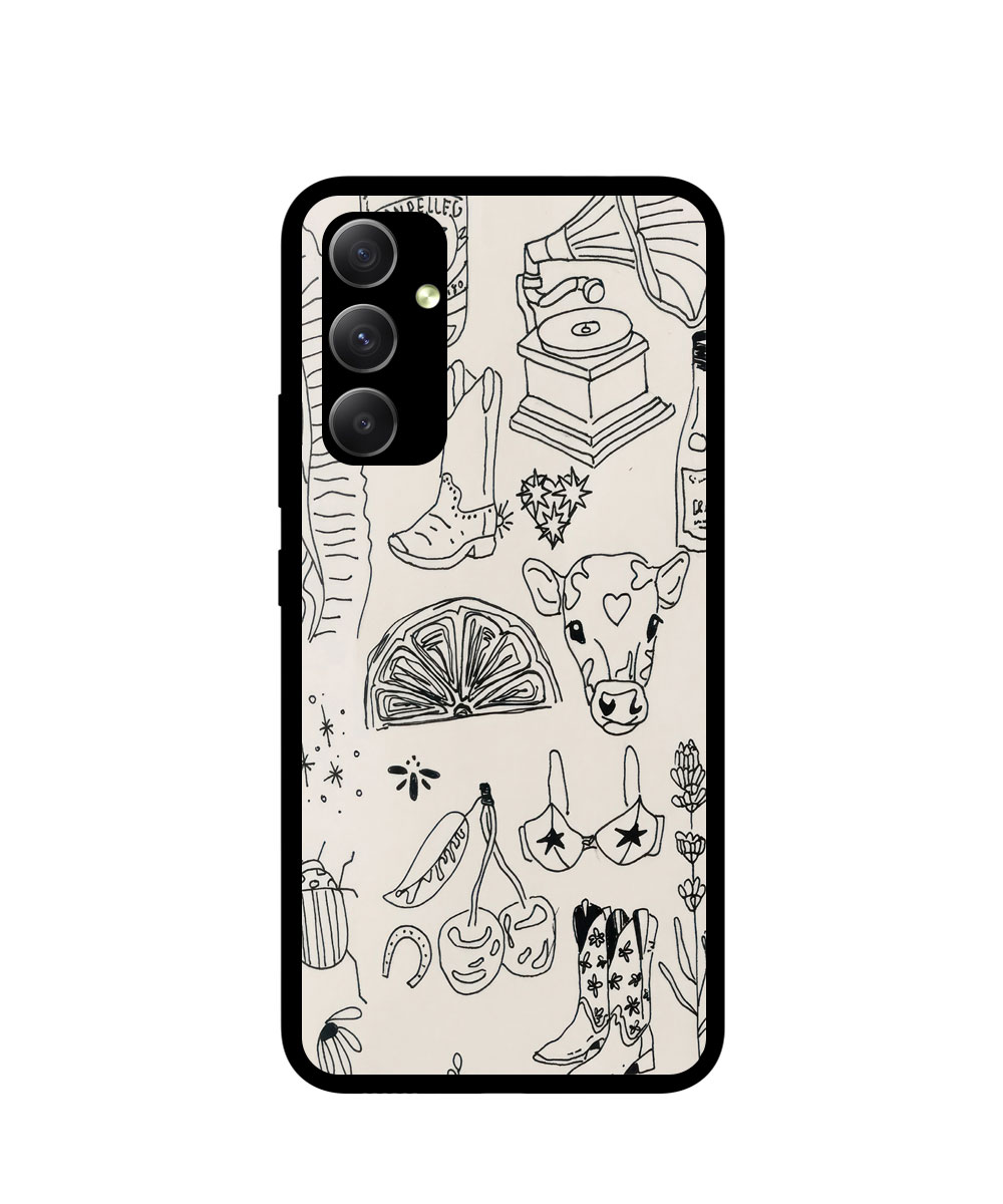 Case / Etui / Pokrowiec / Obudowa na telefon. Wzór: Samsung Galaxy A34