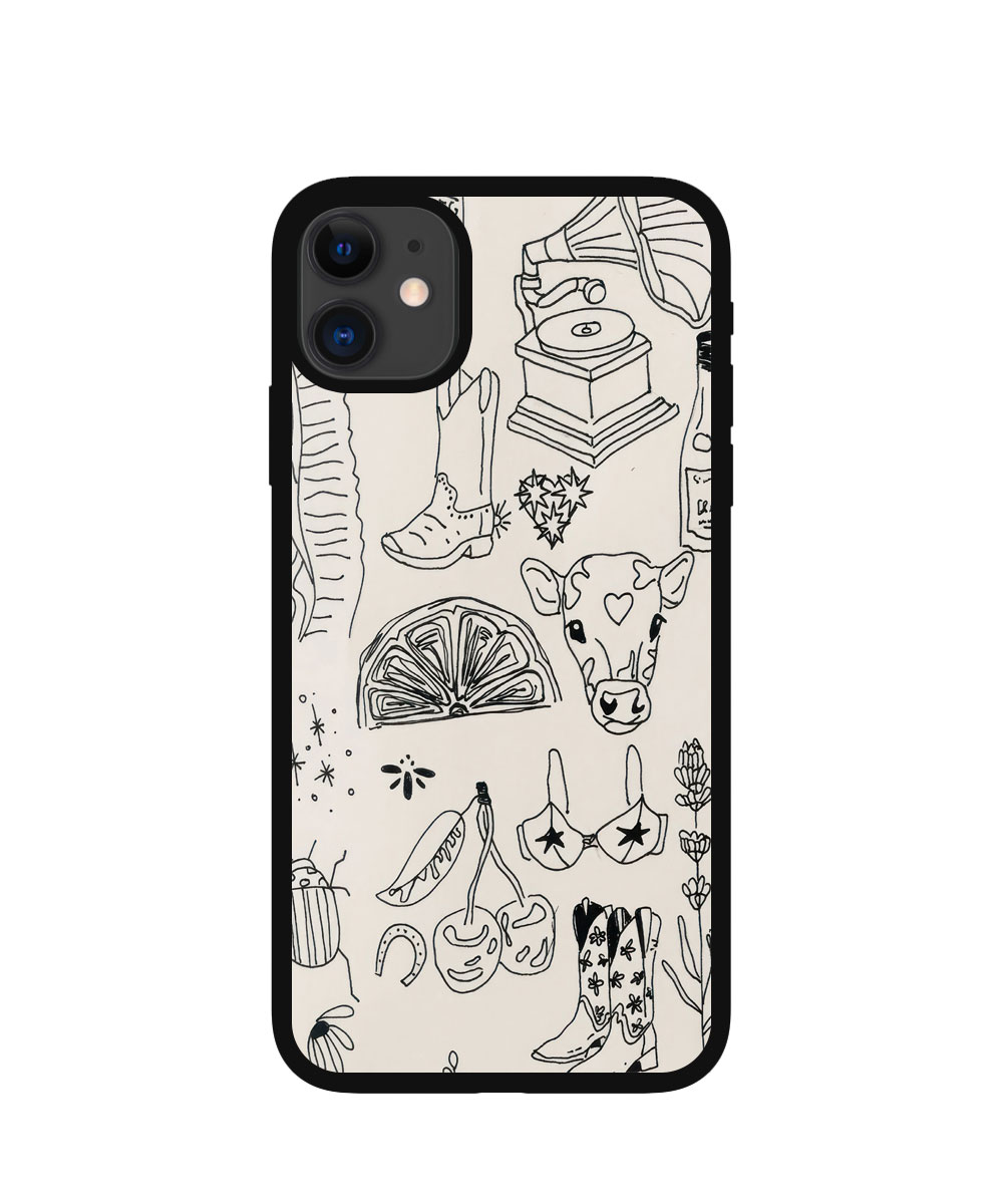 Case / Etui / Pokrowiec / Obudowa na telefon. Wzór: iPhone 12 mini