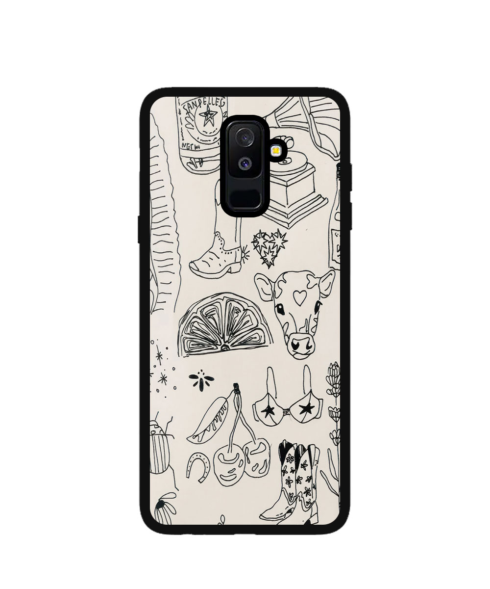 Case / Etui / Pokrowiec / Obudowa na telefon. Wzór: Samsung Galaxy A6