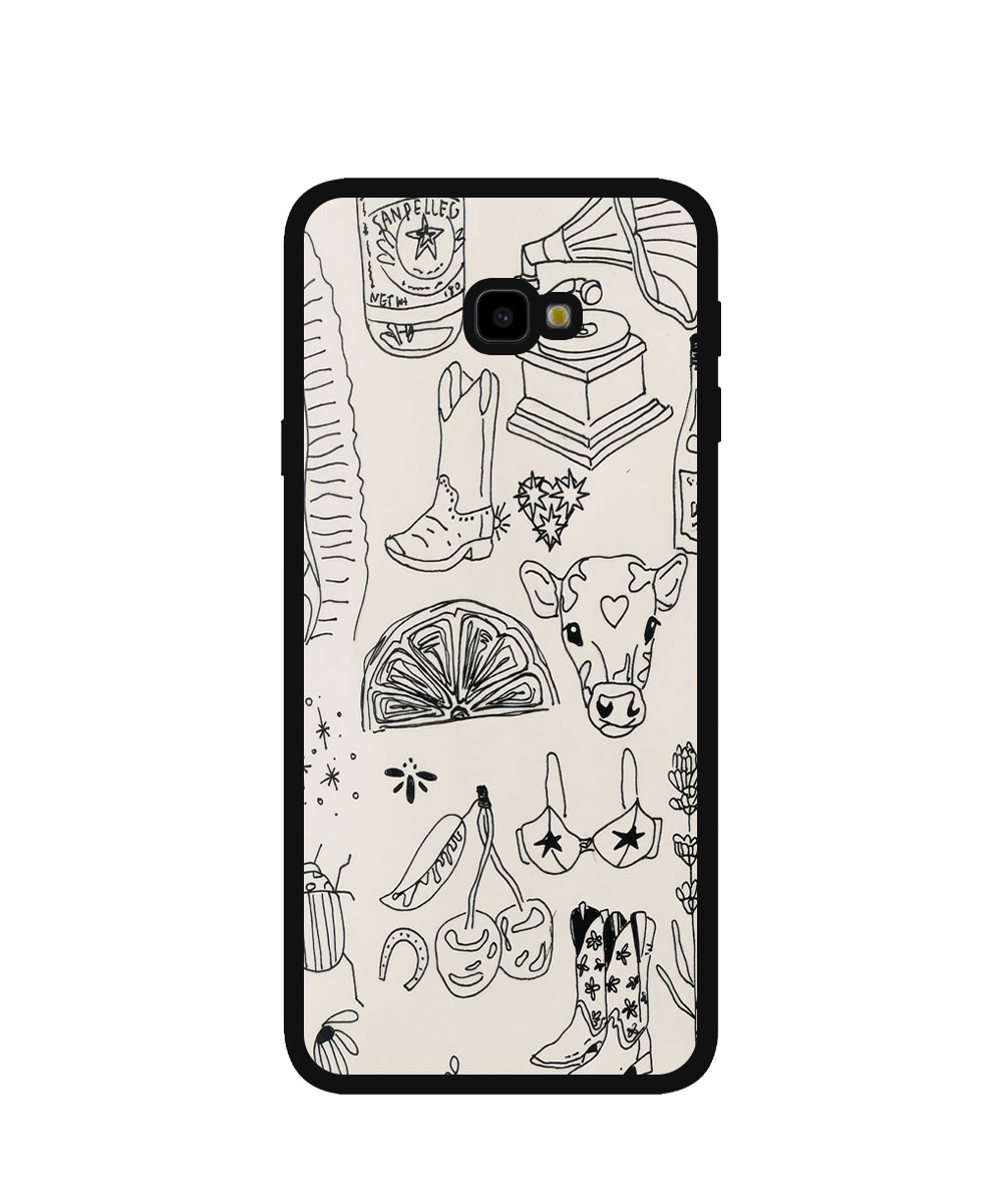 Case / Etui / Pokrowiec / Obudowa na telefon. Wzór: Samsung Galaxy J4+