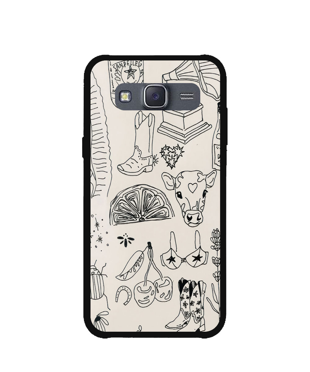 Case / Etui / Pokrowiec / Obudowa na telefon. Wzór: Samsung Galaxy J5 2015