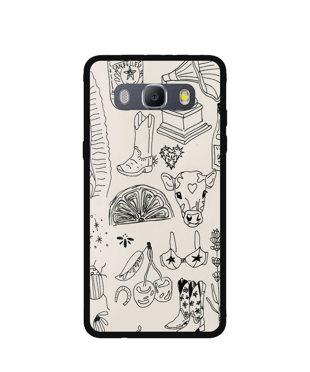 Case / Etui / Pokrowiec / Obudowa na telefon. Wzór: Samsung Galaxy J5 2016