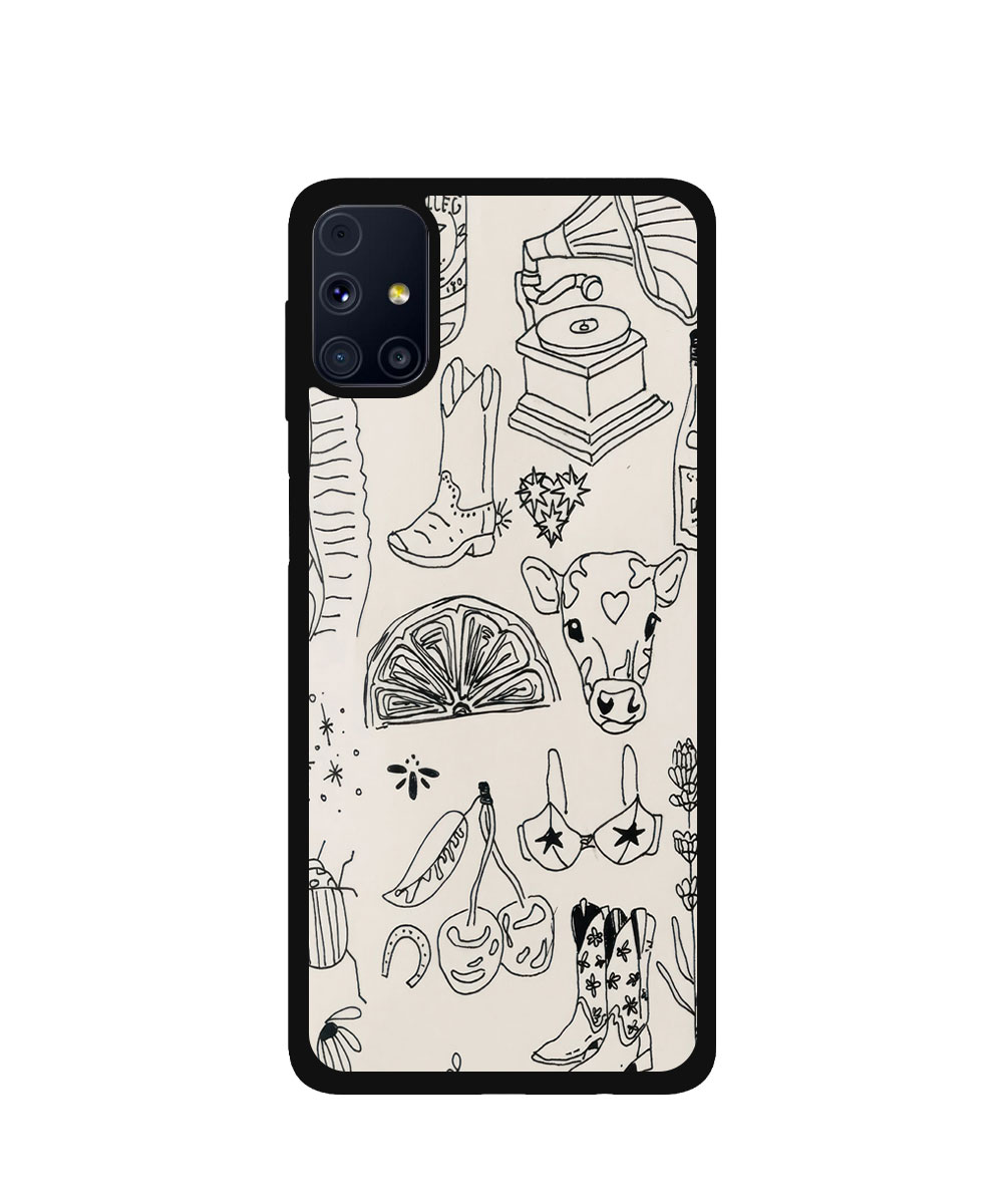 Case / Etui / Pokrowiec / Obudowa na telefon. Wzór: Samsung Galaxy M31s