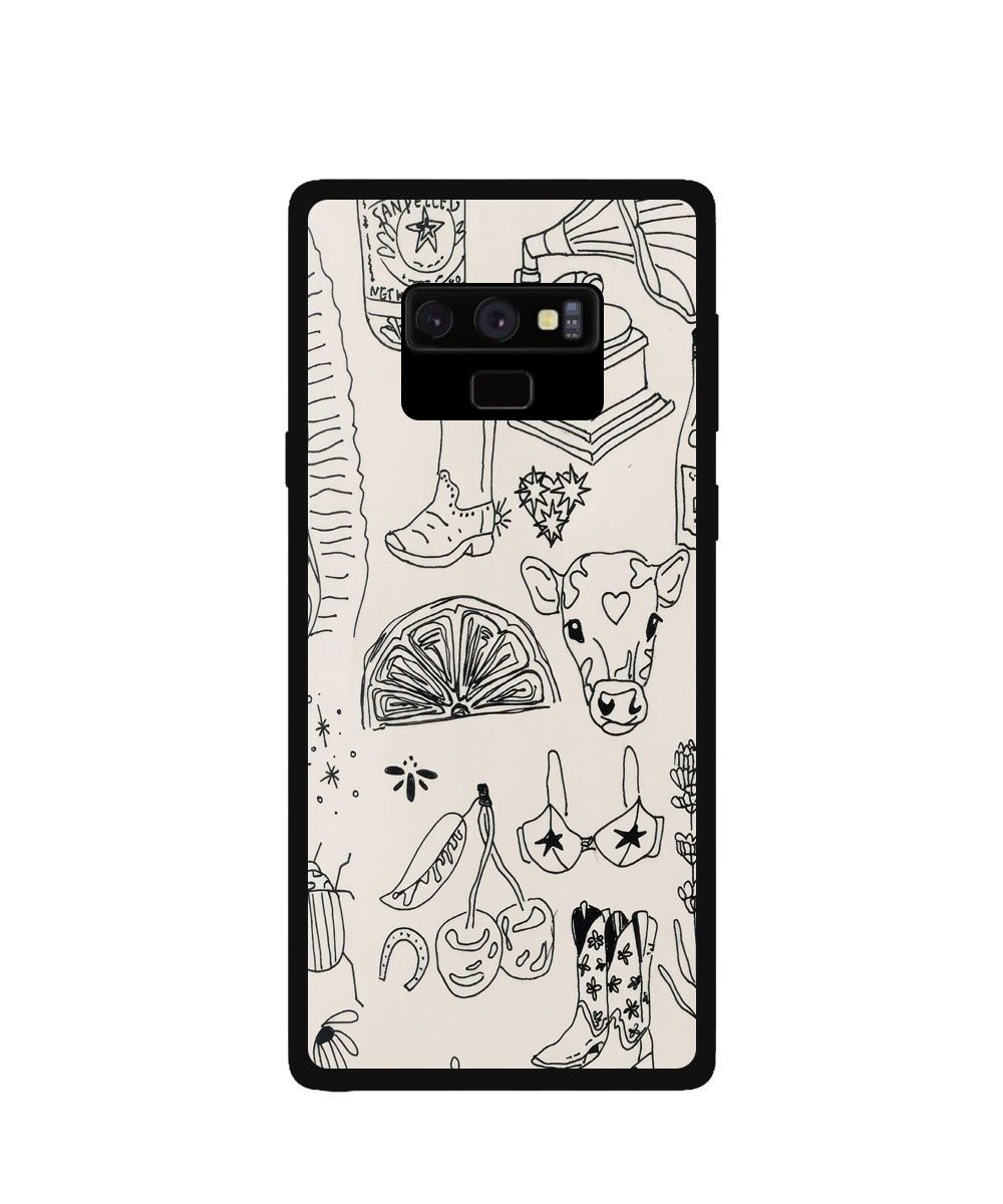 Case / Etui / Pokrowiec / Obudowa na telefon. Wzór: Samsung Galaxy Note 9