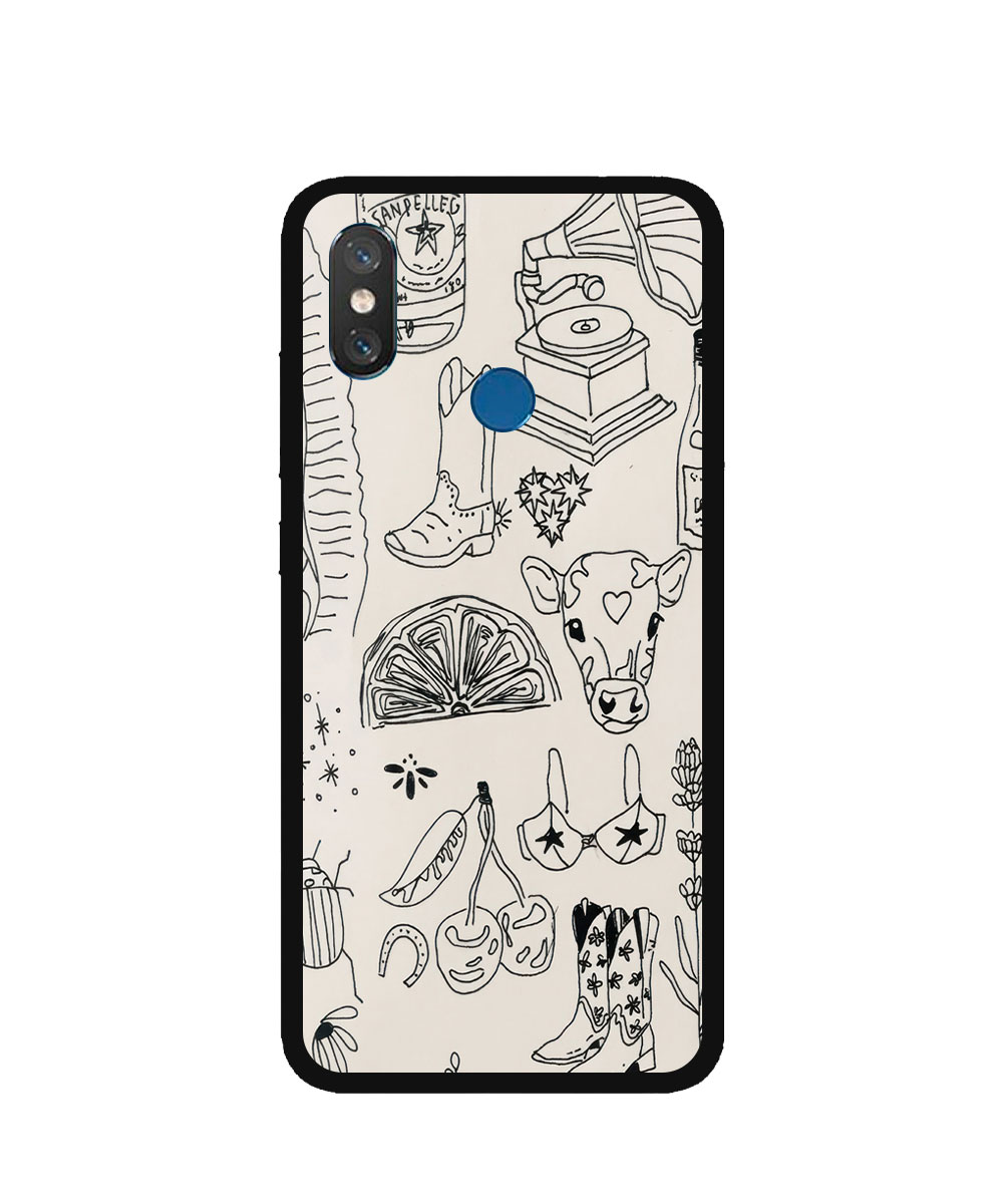 Case / Etui / Pokrowiec / Obudowa na telefon. Wzór: Xiaomi Mi 8