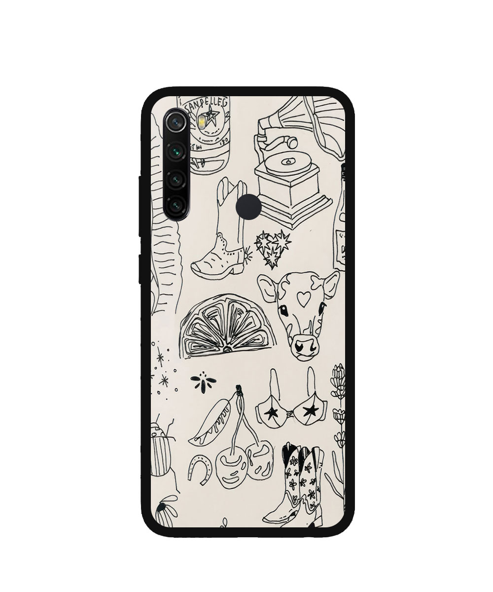 Case / Etui / Pokrowiec / Obudowa na telefon. Wzór: Xiaomi Redmi Note 8T