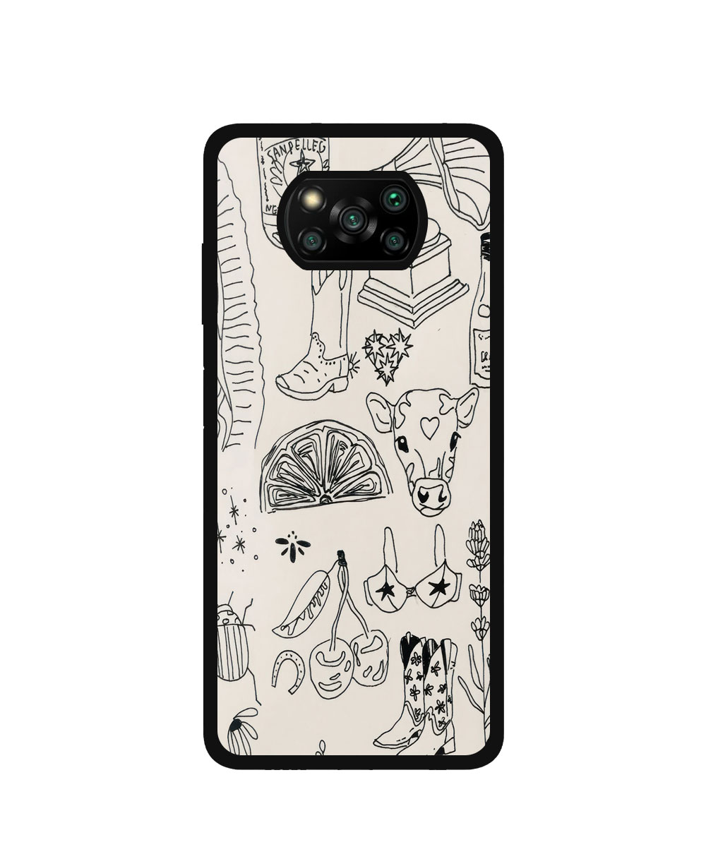 Case / Etui / Pokrowiec / Obudowa na telefon. Wzór: Xiaomi Poco x3 / x3 pro / x3 NFC