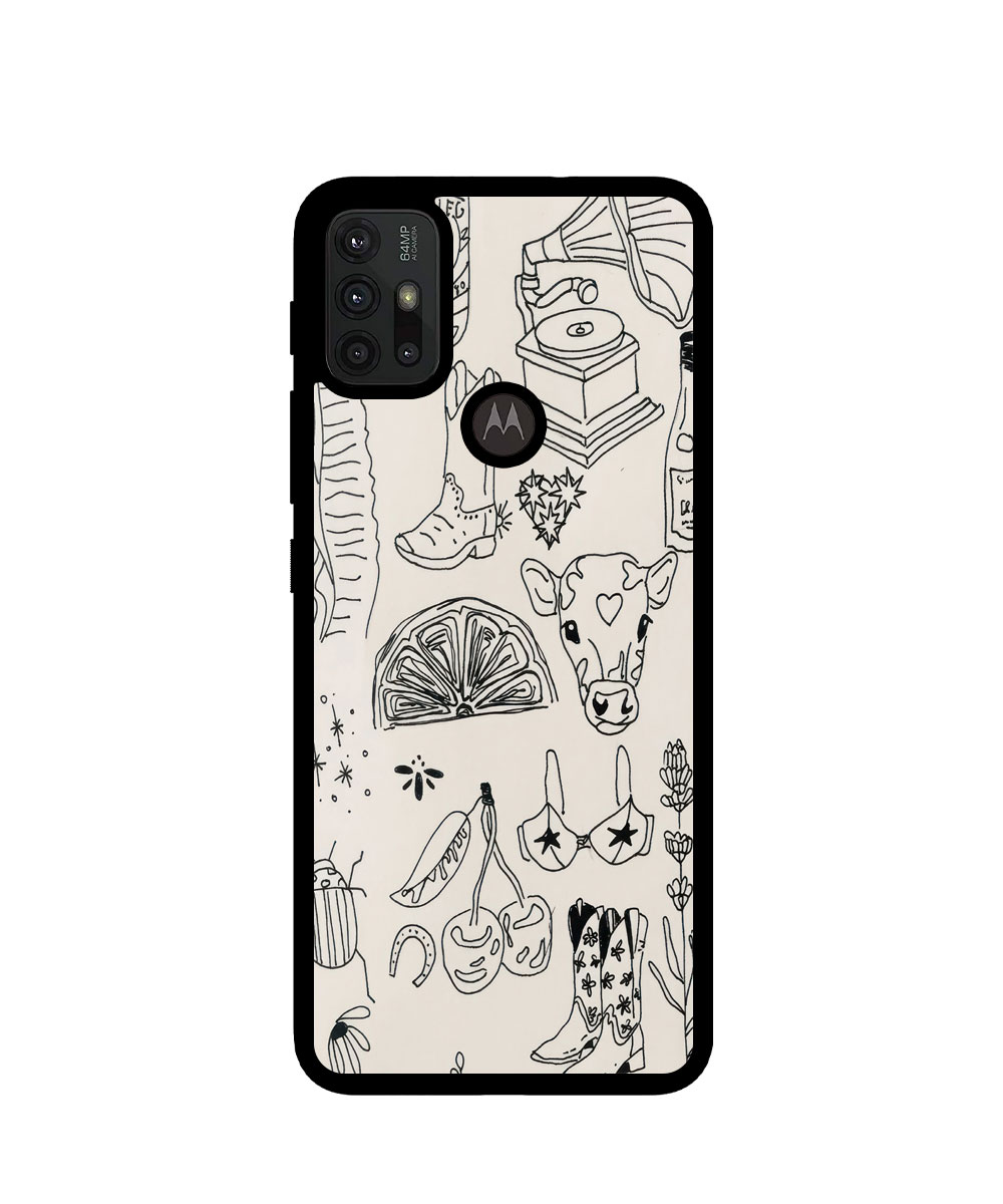 Case / Etui / Pokrowiec / Obudowa na telefon. Wzór: Motorola moto g30