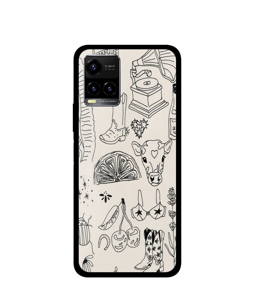 Case / Etui / Pokrowiec / Obudowa na telefon. Wzór: Vivo Y33s / Y21 / Y21s