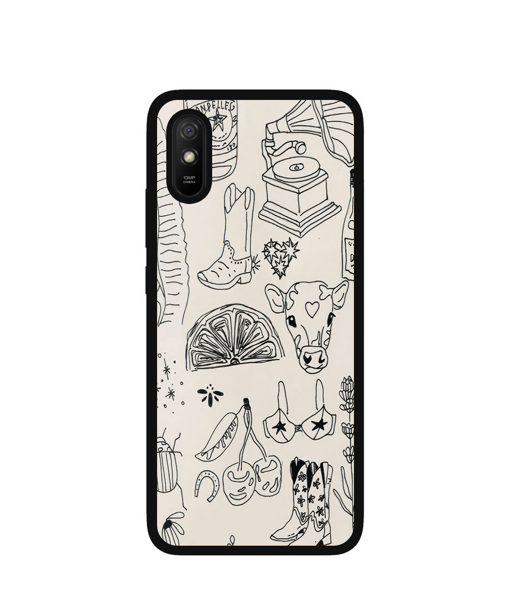 Case / Etui / Pokrowiec / Obudowa na telefon. Wzór: Xiaomi Redmi 9A