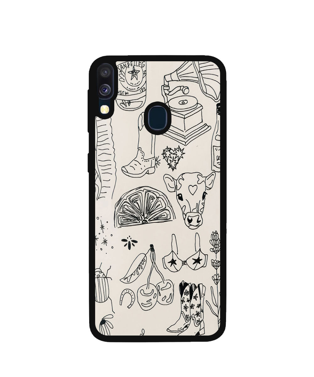 Case / Etui / Pokrowiec / Obudowa na telefon. Wzór: Samsung Galaxy A40