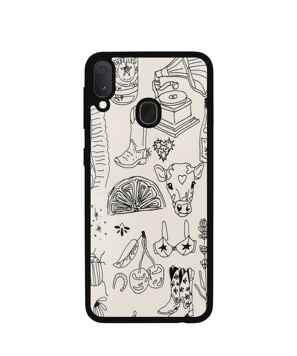 Case / Etui / Pokrowiec / Obudowa na telefon. Wzór: Samsung Galaxy A20e / A10e