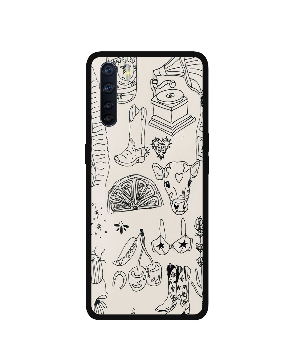 Case / Etui / Pokrowiec / Obudowa na telefon. Wzór: Oppo A91 / F15 / 4G Reno3