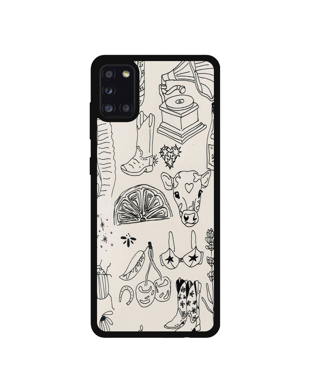 Case / Etui / Pokrowiec / Obudowa na telefon. Wzór: Samsung Galaxy A31