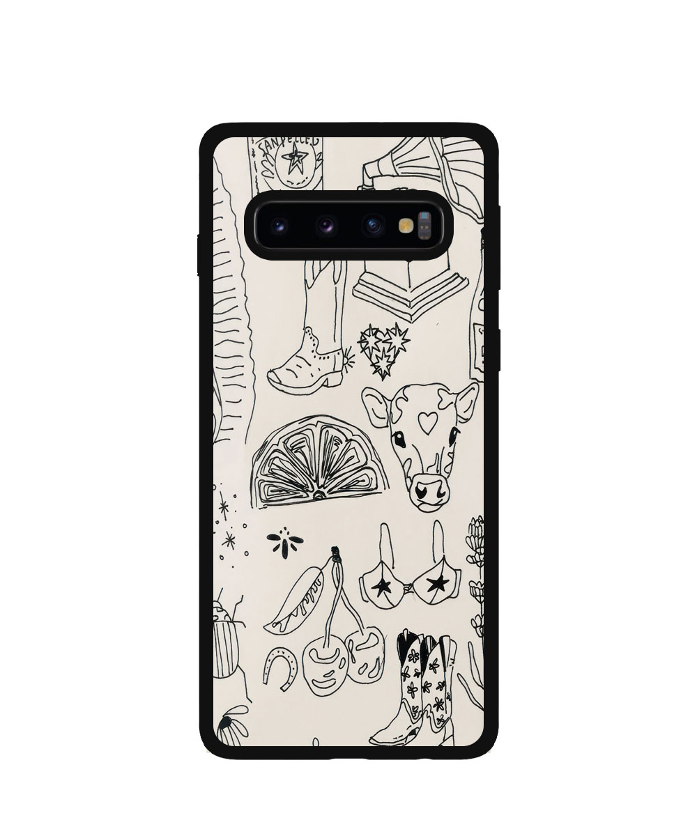 Case / Etui / Pokrowiec / Obudowa na telefon. Wzór: Samsung Galaxy S10