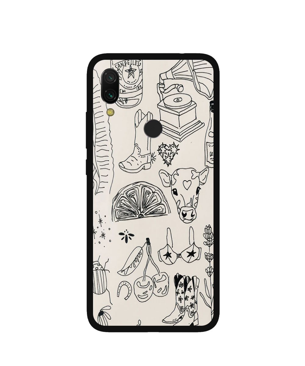 Case / Etui / Pokrowiec / Obudowa na telefon. Wzór: Xiaomi Redmi 7