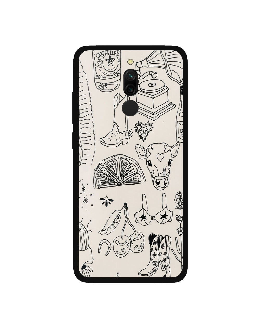 Case / Etui / Pokrowiec / Obudowa na telefon. Wzór: Xiaomi Redmi 8