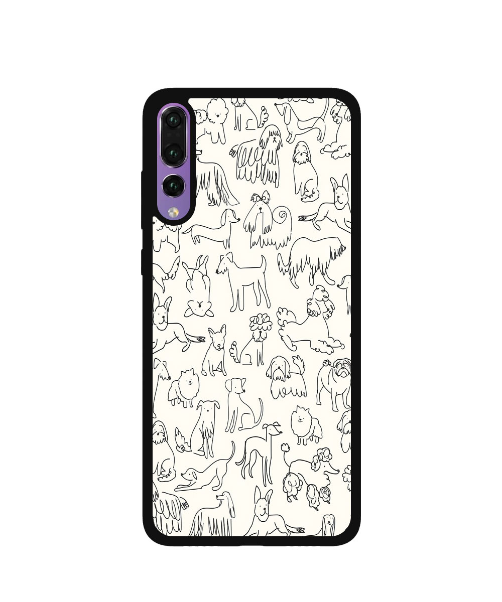 Case / Etui / Pokrowiec / Obudowa na telefon. Wzór: Huawei P20 Pro