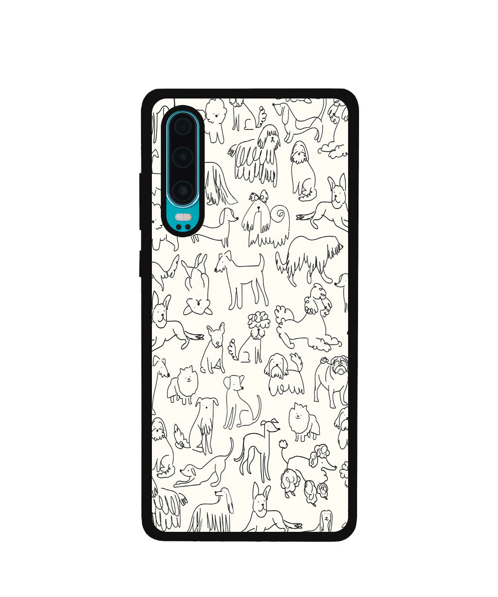 Case / Etui / Pokrowiec / Obudowa na telefon. Wzór: Huawei p30