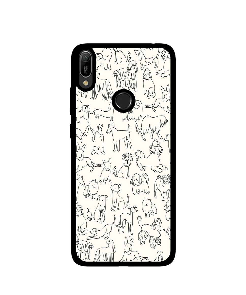 Case / Etui / Pokrowiec / Obudowa na telefon. Wzór: Huawei y6 (PRIME) 2019