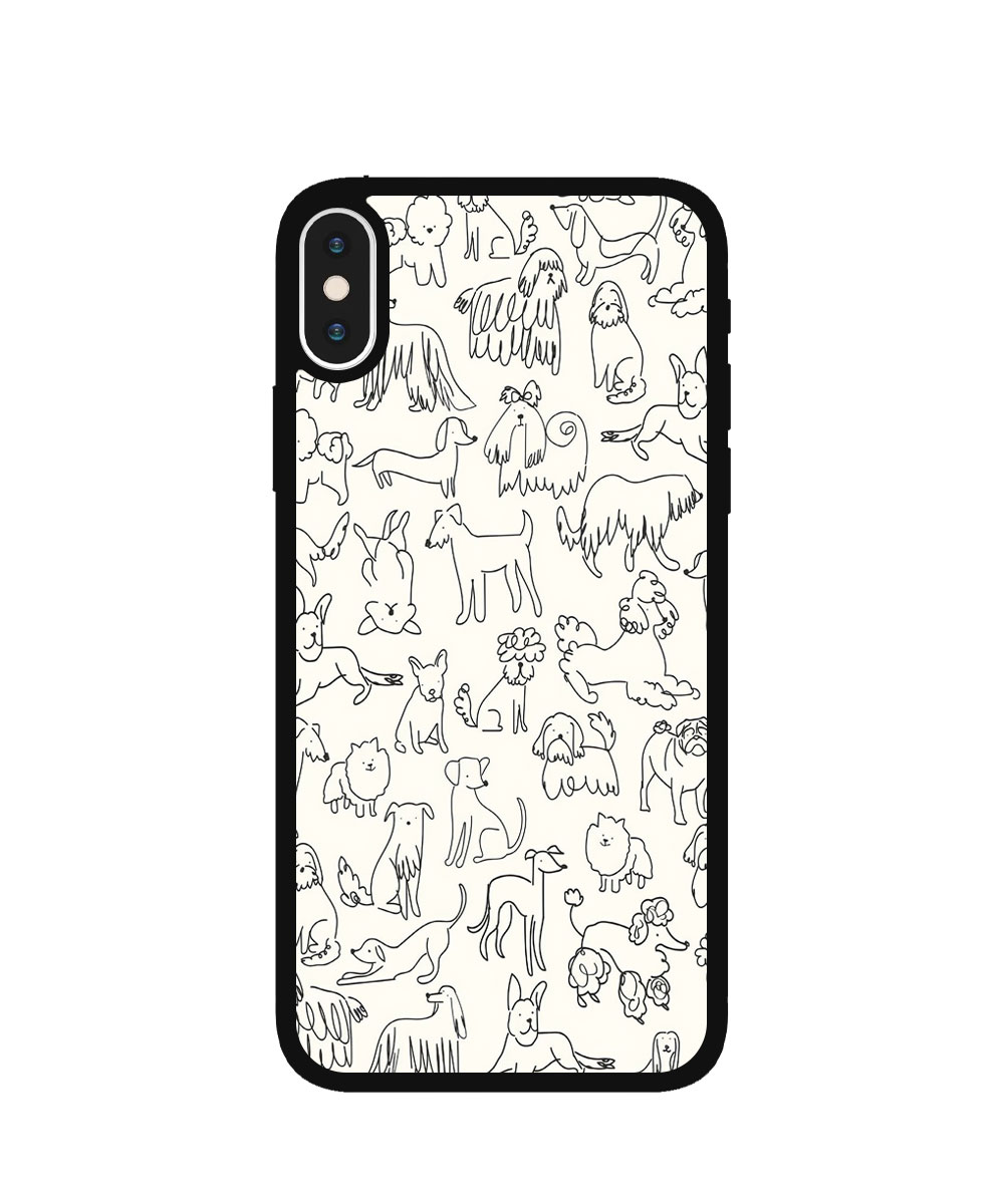 Case / Etui / Pokrowiec / Obudowa na telefon. Wzór: iPhone X / XS