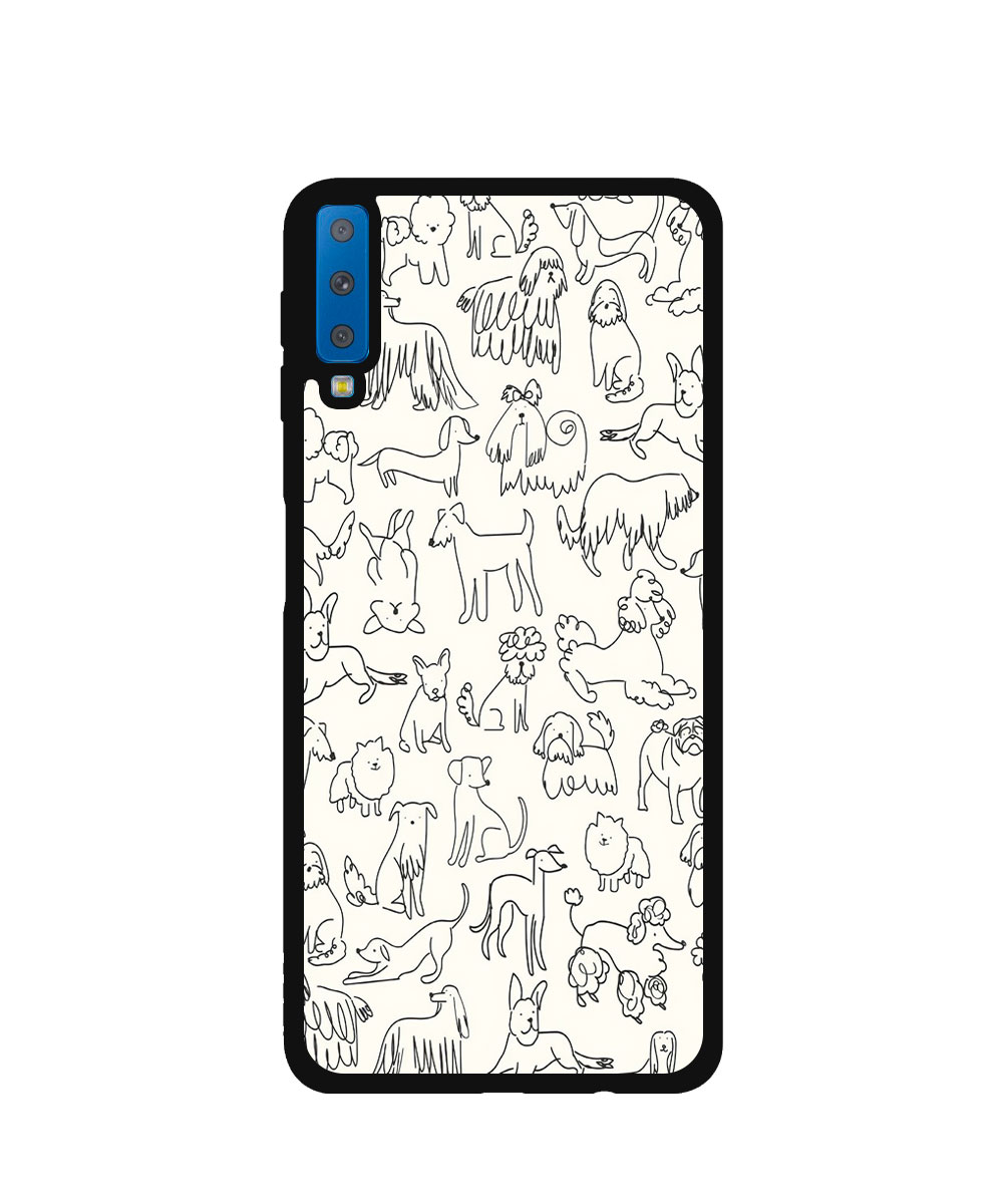 Case / Etui / Pokrowiec / Obudowa na telefon. Wzór: Samsung Galaxy A7 2018