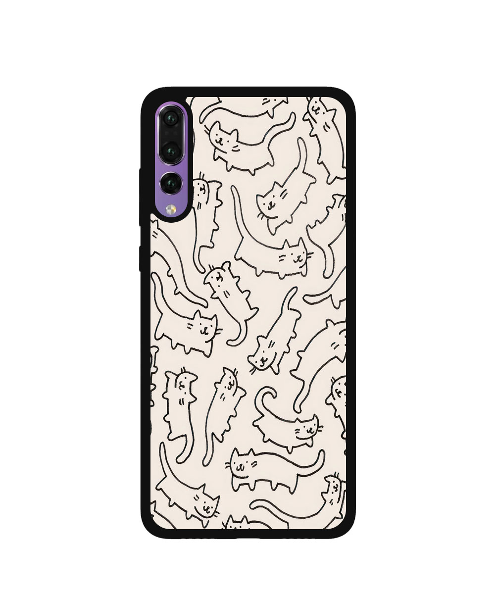 Case / Etui / Pokrowiec / Obudowa na telefon. Wzór: Huawei P20 Pro