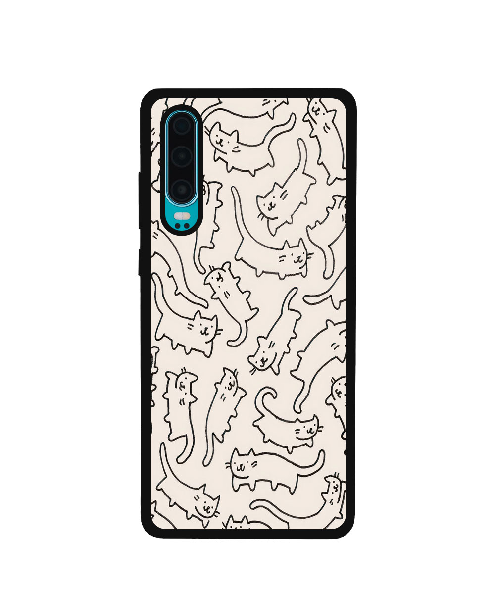 Case / Etui / Pokrowiec / Obudowa na telefon. Wzór: Huawei p30