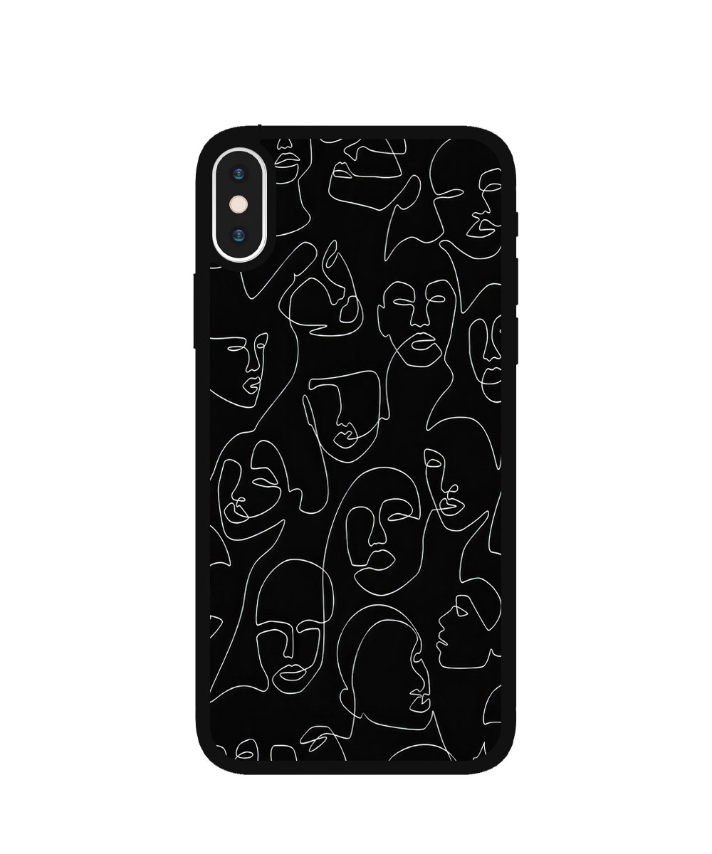 Case / Etui / Pokrowiec / Obudowa na telefon. Wzór: iPhone X / XS