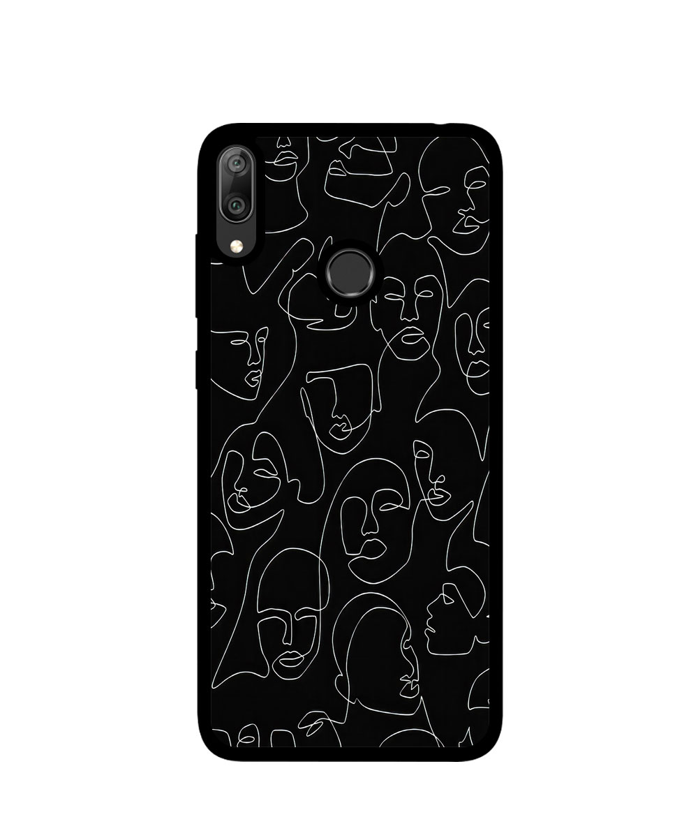 Case / Etui / Pokrowiec / Obudowa na telefon. Wzór: Huawei Y7 2019