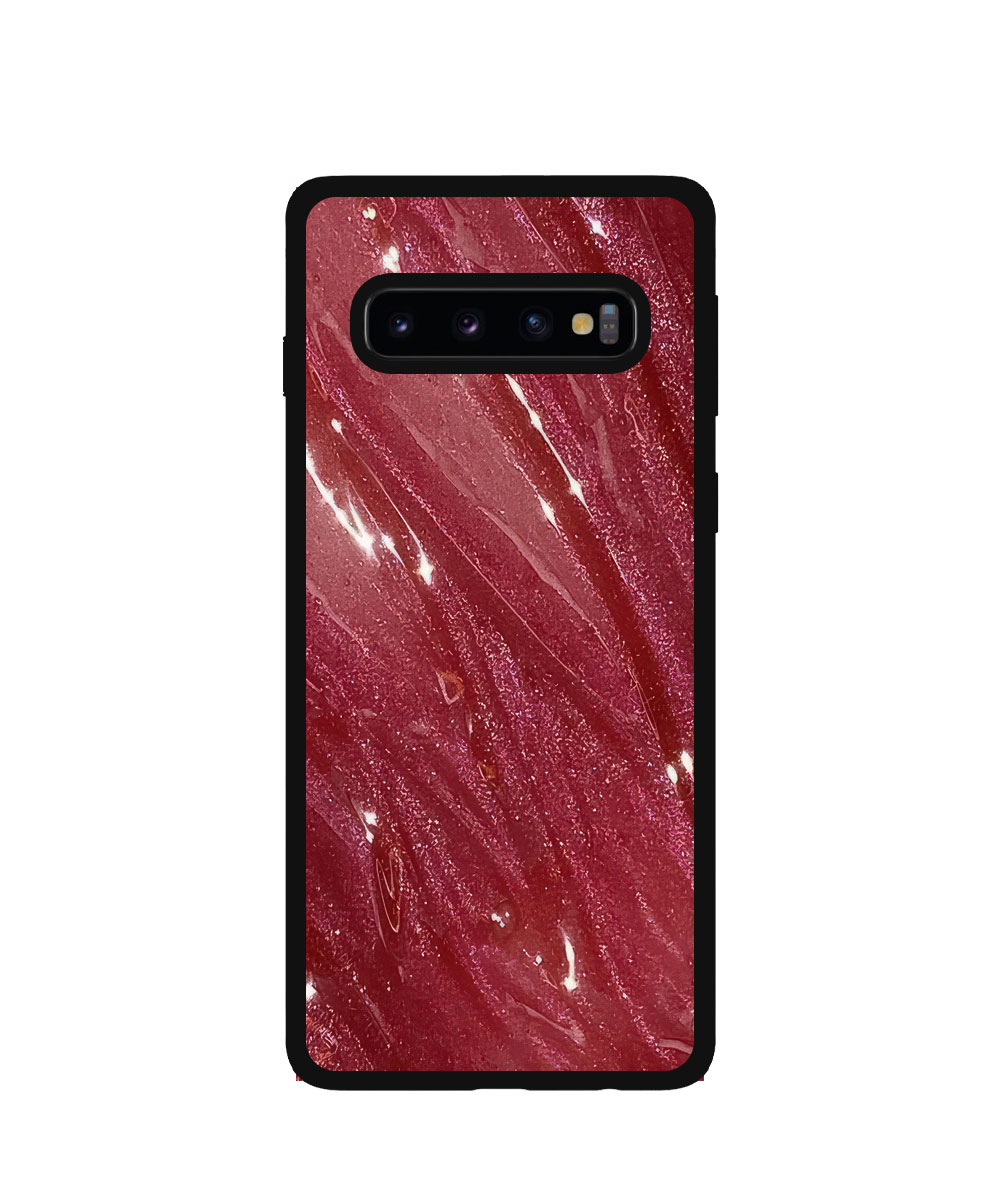 Case / Etui / Pokrowiec / Obudowa na telefon. Wzór: Samsung Galaxy S10 – SZKLANE
