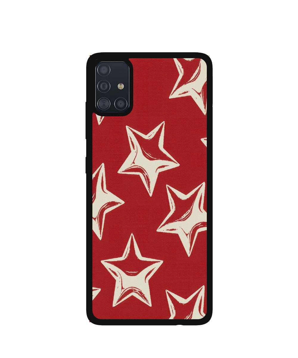Case / Etui / Pokrowiec / Obudowa na telefon. Wzór: Samsung Galaxy A51 – SZKLANE