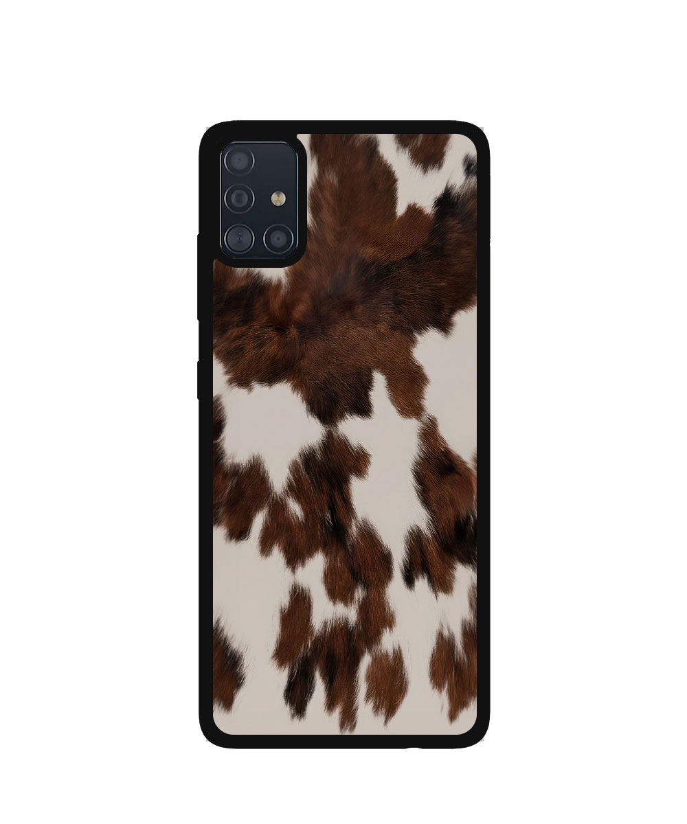 Case / Etui / Pokrowiec / Obudowa na telefon. Wzór: Samsung Galaxy A51 – SZKLANE