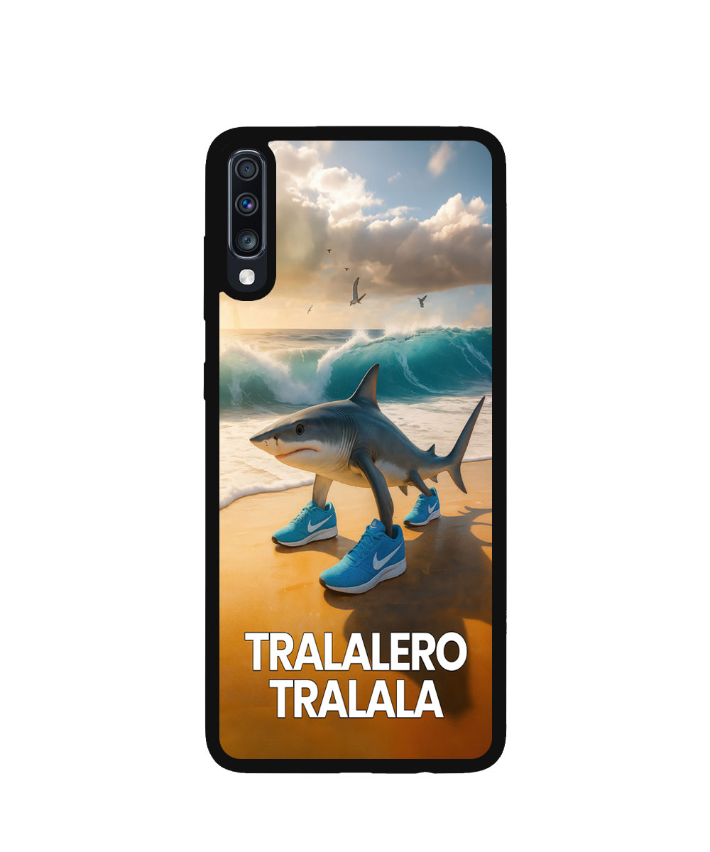 Case / Etui / Pokrowiec / Obudowa na telefon. Wzór: Samsung Galaxy A70/A70s – SZKLANE