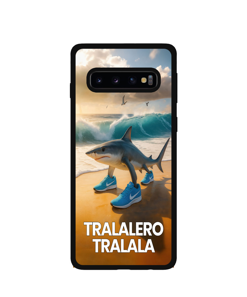 Case / Etui / Pokrowiec / Obudowa na telefon. Wzór: Samsung Galaxy S10 – SZKLANE
