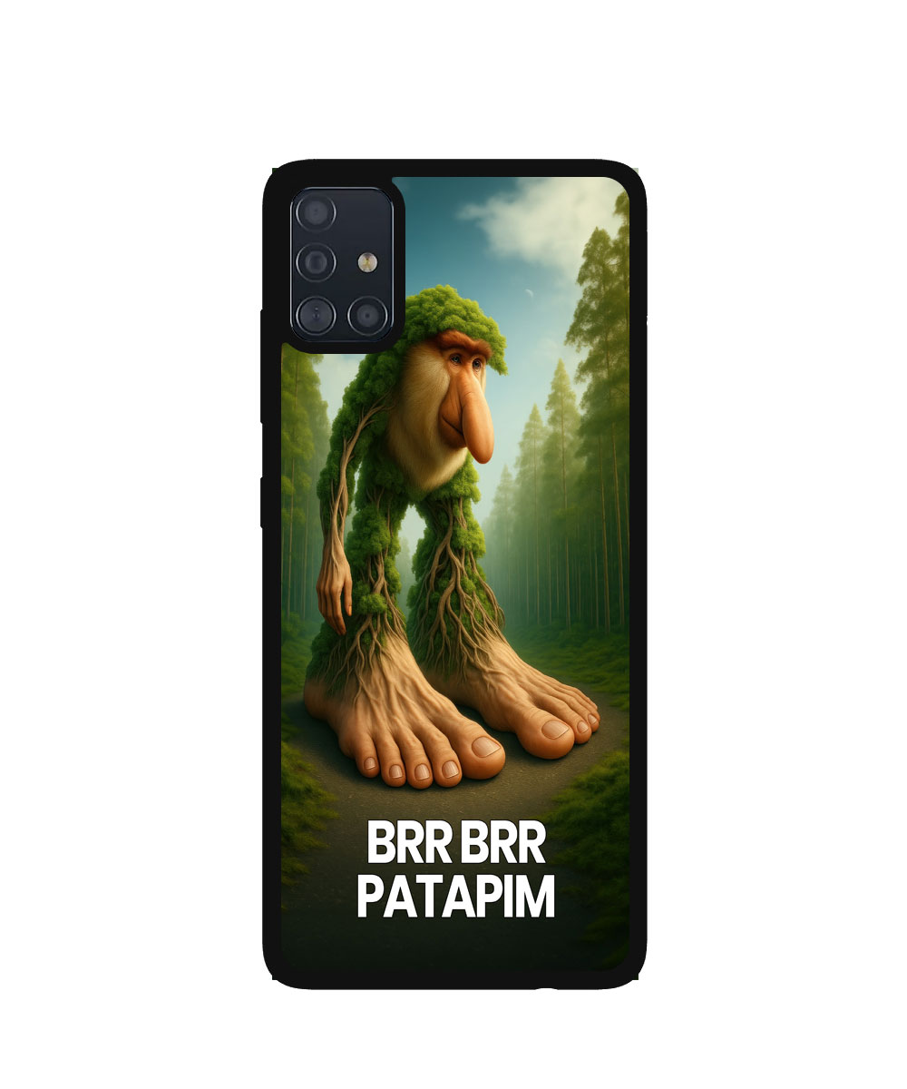 Case / Etui / Pokrowiec / Obudowa na telefon. Wzór: Samsung Galaxy A51 – SZKLANE