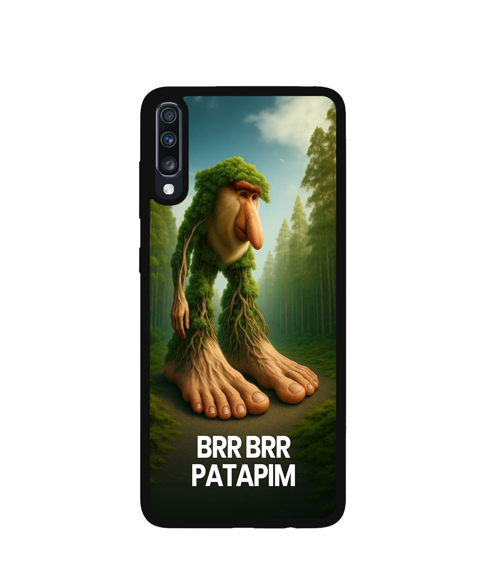 Case / Etui / Pokrowiec / Obudowa na telefon. Wzór: Samsung Galaxy A70/A70s – SZKLANE
